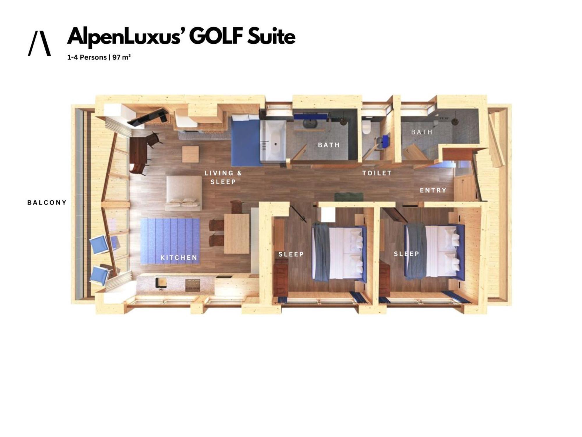 Sportlodge' Golf Suite - Natural Pool, Whirlpool & Sauna By Alpenluxus Appartements Kleinboden Exterior foto